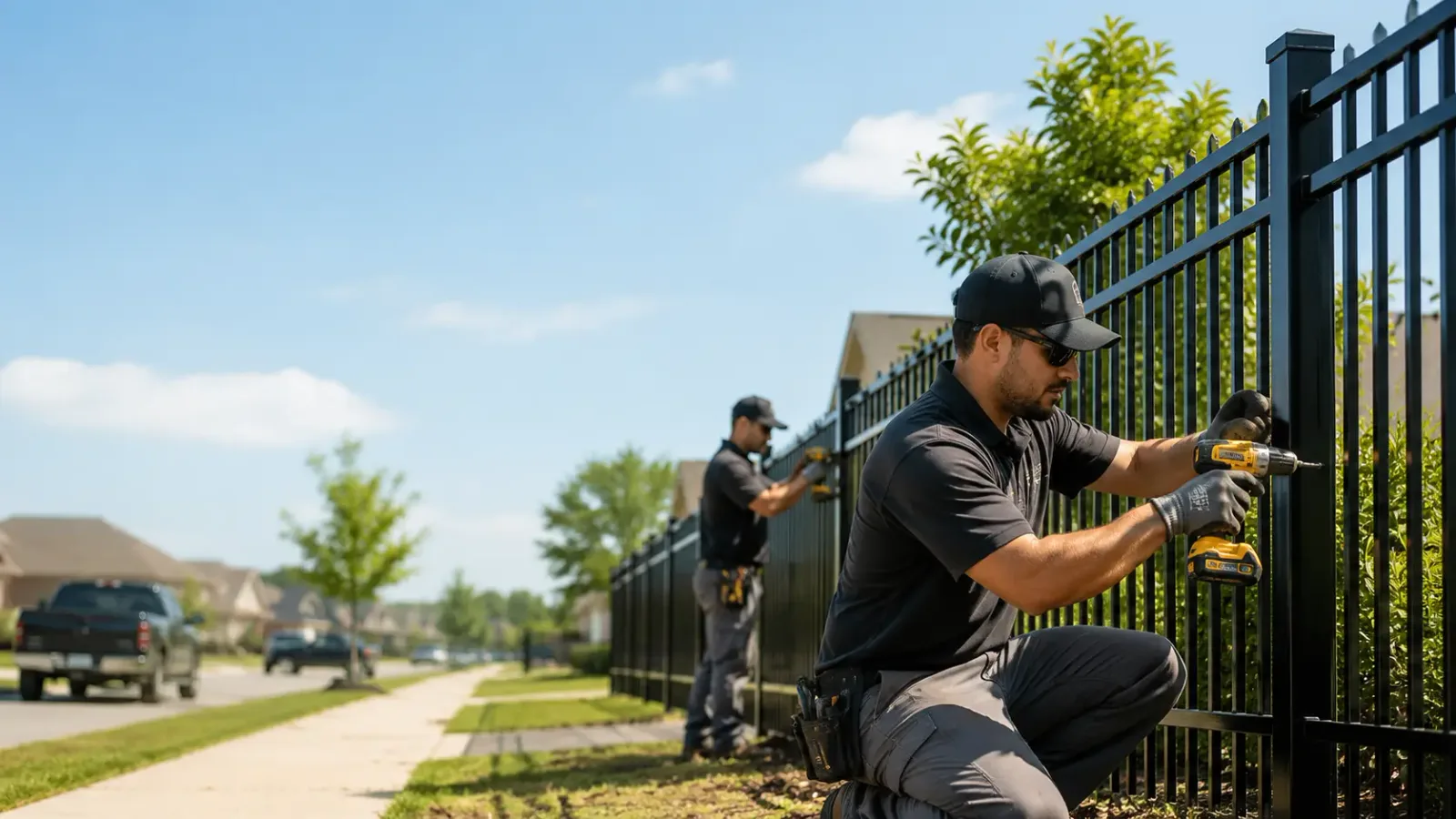 Metal Fence Installation in University, MS